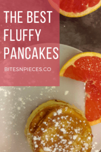 Fluffy pancakes Pinterest image 2.