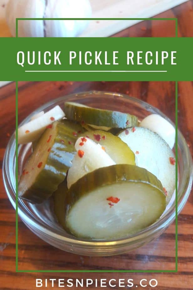 Quick Pickle Recipe ⋆ Bites 'N Pieces